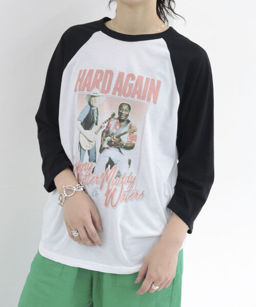 fredy repit(フレディレピ)の「【WEB限定】【BLUESCENTRIC/ブルースセントリック】ベースボールバンドT(Tシャツ/カットソー・レディース・オフホワイト/キナリ・FREE)」の19枚目の写真