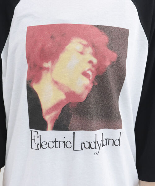 fredy repit(フレディレピ)の「【WEB限定】【BLUESCENTRIC/ブルースセントリック】ベースボールバンドT(Tシャツ/カットソー・レディース・オフホワイト/キナリ・FREE)」の20枚目の写真