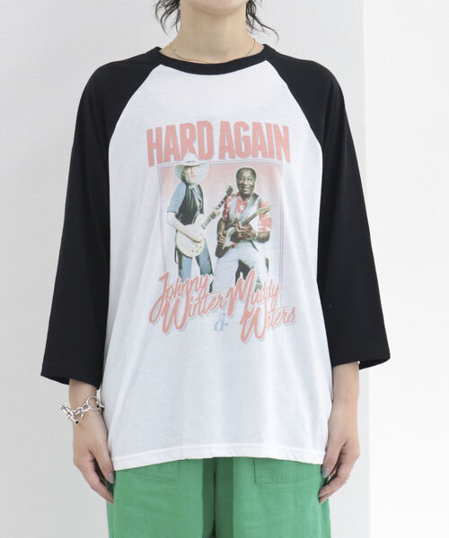 fredy repit(フレディレピ)の「【WEB限定】【BLUESCENTRIC/ブルースセントリック】ベースボールバンドT(Tシャツ/カットソー・レディース・オフホワイト/キナリ・FREE)」の17枚目の写真