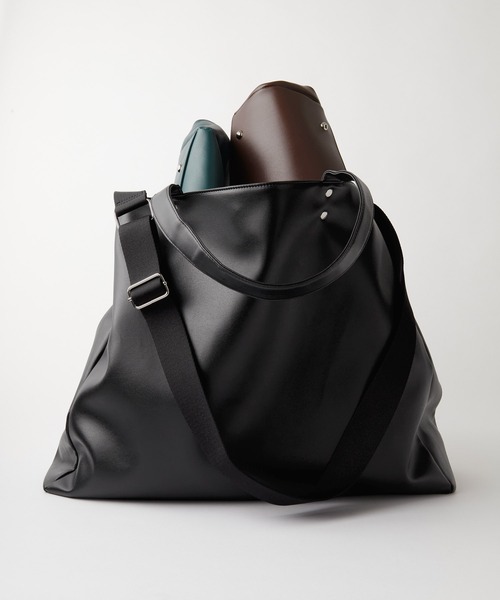 ENDER PRODUCTS（エンダープロダクツ）の「ショルダーストラップボストンバッグ/ショルダーバッグ【ENDER PRODUCTS/エンダープロダクツ】（ショルダーバッグ・メンズ・ブラウン/グリーン/ブラック・FREE）」の4枚目の写真