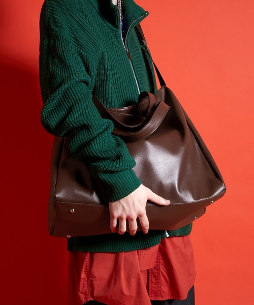 ENDER PRODUCTS（エンダープロダクツ）の「ショルダーストラップボストンバッグ/ショルダーバッグ【ENDER PRODUCTS/エンダープロダクツ】（ショルダーバッグ・メンズ・ブラウン/グリーン/ブラック・FREE）」の12枚目の写真