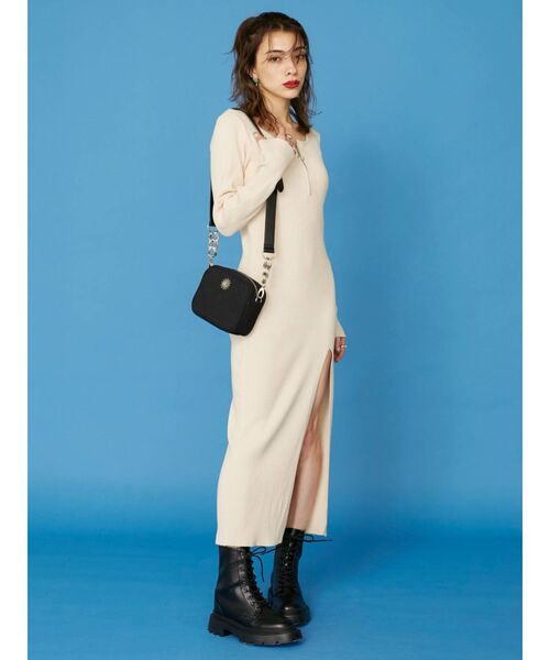 EVRIS(エヴリス)の「レースアップインソールワークブーツ(ブーツ・レディース・ブラック/その他1・SMALL/MEDIUM/LARGE)」の7枚目の写真