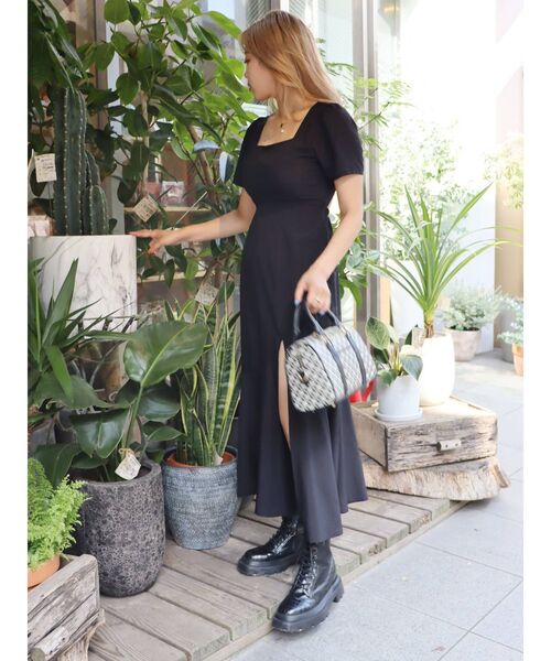 EVRIS(エヴリス)の「レースアップインソールワークブーツ(ブーツ・レディース・ブラック/その他1・SMALL/MEDIUM/LARGE)」の15枚目の写真