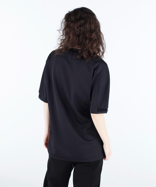 Y-3 ワイスリー Tシャツ・カットソー 紺xベージュ 2006724S0088 Y-3（ワイスリー）の「U LOGO SS TEE（Tシャツ/カットソー