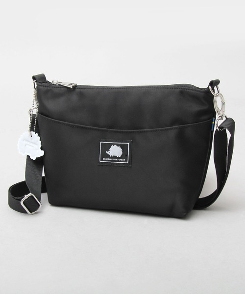 撥水 ナイロン 2WAY ポーチ ショルダーバッグ / サコッシュ / ミニ