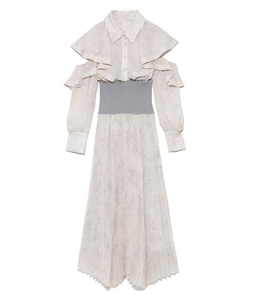 SNIDEL（スナイデル）の「ウエストリブシャツワンピース（ワンピース・レディース・ライトグレー/ブラック/ネイビー・1/0）」の19枚目の写真