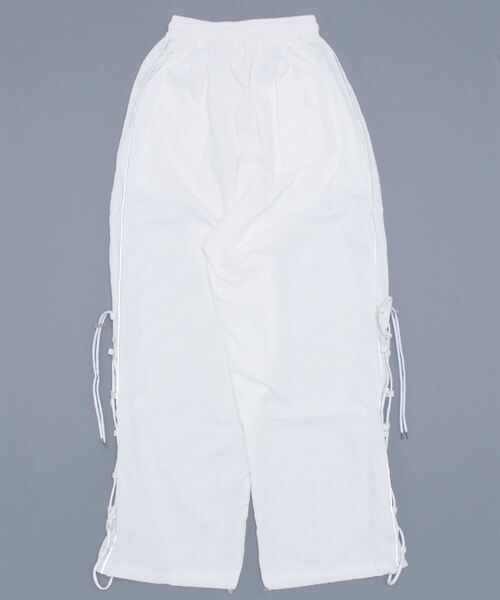 Mimma/Mimaa(ミマ)の「【Mimma/Mimaa】サイドラインループイージーパンツ(スラックス・メンズ・ホワイト/ブラック・FREE)」の16枚目の写真