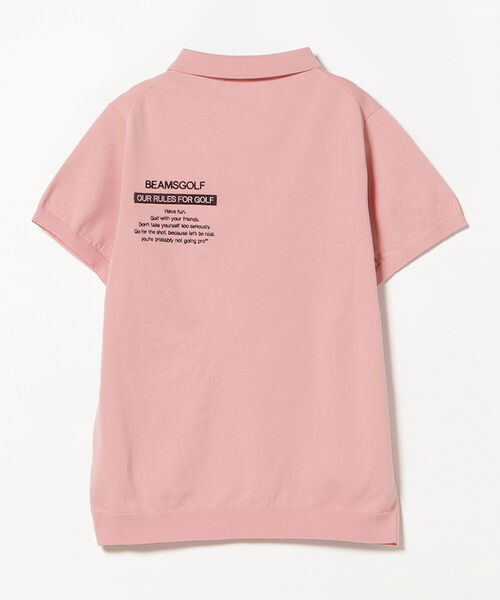 新品タグ付き BEAMS GOLF ライトニット ポロシャツ M BEAMS GOLF ORANGE LABEL / ライト ニット ポロシャツ ポロシャツ