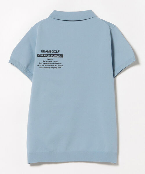 BEAMS GOLF ORANGE LABEL / ライト ニット ポロシャツ ポロシャツ