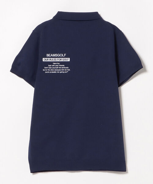 BEAMS GOLF ORANGE LABEL / ライト ニット ポロシャツ ポロシャツ