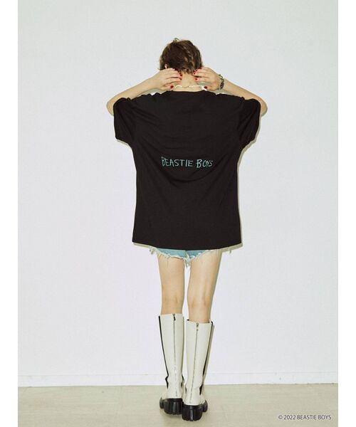jouetie(ジュエティ)の「BEASTIE BOYSコラボTシャツ(Tシャツ/カットソー・レディース・ブラック/レッド/オフホワイト・MEDIUM)」の12枚目の写真