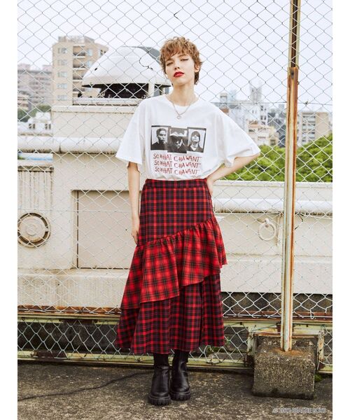 jouetie(ジュエティ)の「BEASTIE BOYSコラボTシャツ(Tシャツ/カットソー・レディース・ブラック/レッド/オフホワイト・MEDIUM)」の21枚目の写真