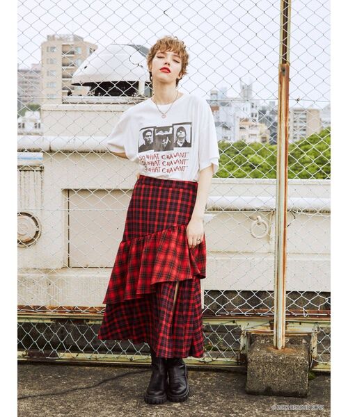 jouetie(ジュエティ)の「BEASTIE BOYSコラボTシャツ(Tシャツ/カットソー・レディース・ブラック/レッド/オフホワイト・MEDIUM)」の22枚目の写真