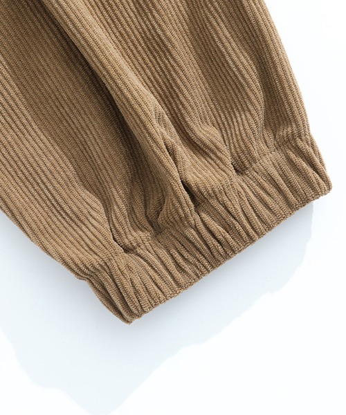 HOOK(フック)の「【HOOK】コーデュロイ裾絞りカーゴパンツ(カーゴパンツ・メンズ・ブラック/ブラウン/カーキ・M/L/XL/XXL)」の11枚目の写真