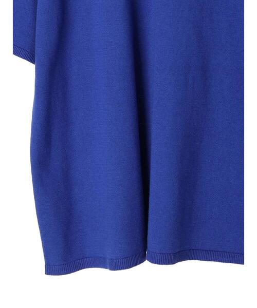 AMERICAN HOLIC（アメリカンホリック）の「5分袖サイドリボンニットチュニック（ニット/セーター・レディース・ブラック/ブルー/ボルドー・M/L）」の20枚目の写真