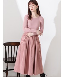JILL STUART | ◆《Endy ROBE》アンナリブニットワンピース(ワンピース)