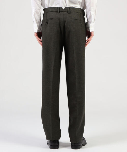 TOMORROWLAND (トゥモローランド)の「ウール ネップ イン2プリーツワイドトラウザーズ Dormeuil Sportex(その他パンツ・メンズ・カーキ・44/46/48/50)」の5枚目の写真