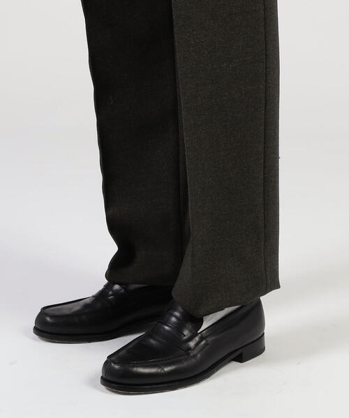TOMORROWLAND (トゥモローランド)の「ウール ネップ イン2プリーツワイドトラウザーズ Dormeuil Sportex(その他パンツ・メンズ・カーキ・44/46/48/50)」の10枚目の写真