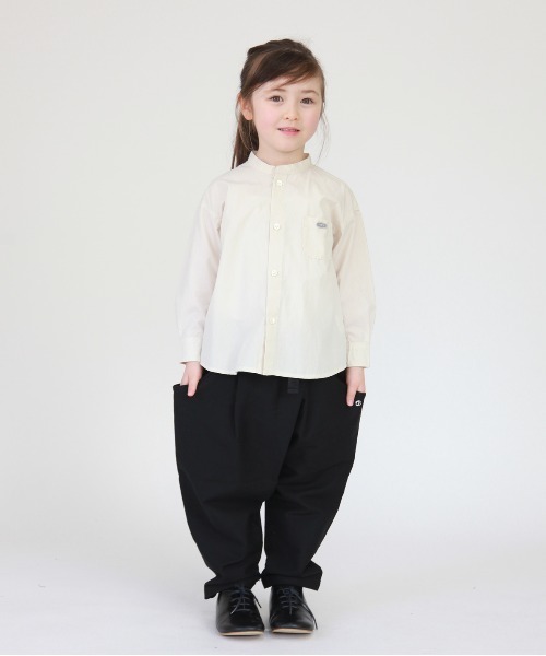 FITH(フィス)の「タイプライターコットン 長袖 シャツ(シャツ/ブラウス・キッズ・グレー/カーキ/ホワイト/オレンジ・100/80/120/90/110)」の10枚目の写真