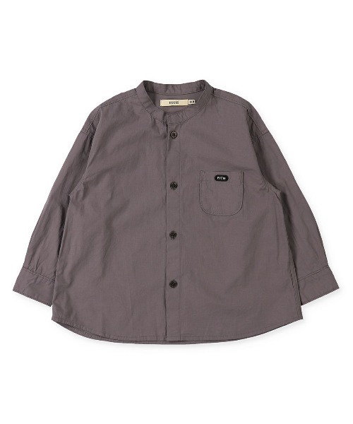 FITH(フィス)の「タイプライターコットン 長袖 シャツ(シャツ/ブラウス・キッズ・グレー/カーキ/ホワイト/オレンジ・100/80/120/90/110)」の20枚目の写真