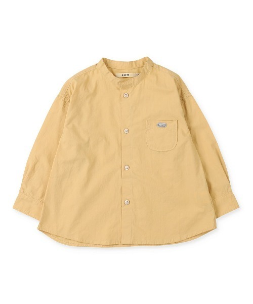 FITH(フィス)の「タイプライターコットン 長袖 シャツ(シャツ/ブラウス・キッズ・グレー/カーキ/ホワイト/オレンジ・100/80/120/90/110)」の19枚目の写真