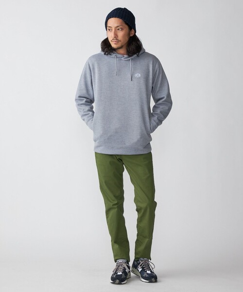 SHIPS（シップス）の「*SHIPS: スタイリッシュ ロゴ ワッペン バルキー ポンチ プルオーバー パーカー（パーカー・メンズ・ブラック/ベージュ/グレー/ブルー・SMALL/MEDIUM/LARGE/X-LARGE/XX-LARGE）」の13枚目の写真