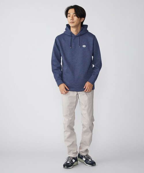 SHIPS（シップス）の「*SHIPS: スタイリッシュ ロゴ ワッペン バルキー ポンチ プルオーバー パーカー（パーカー・メンズ・ブラック/ベージュ/グレー/ブルー・SMALL/MEDIUM/LARGE/X-LARGE/XX-LARGE）」の18枚目の写真