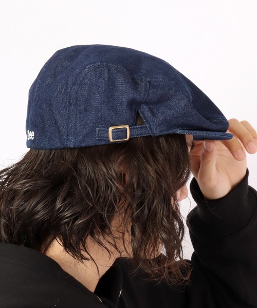 Lee（リー）の「Lee HUNTING DENIM デニム ハンチング（ハンチング/ベレー帽・メンズ・ライトブルー/ネイビー・FREE）」の9枚目の写真