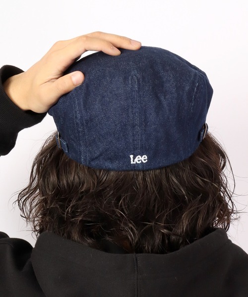 Lee（リー）の「Lee HUNTING DENIM デニム ハンチング（ハンチング/ベレー帽・メンズ・ライトブルー/ネイビー・FREE）」の10枚目の写真