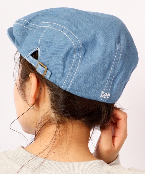 Lee（リー）の「Lee HUNTING DENIM デニム ハンチング（ハンチング/ベレー帽・メンズ・ライトブルー/ネイビー・FREE）」の6枚目の写真