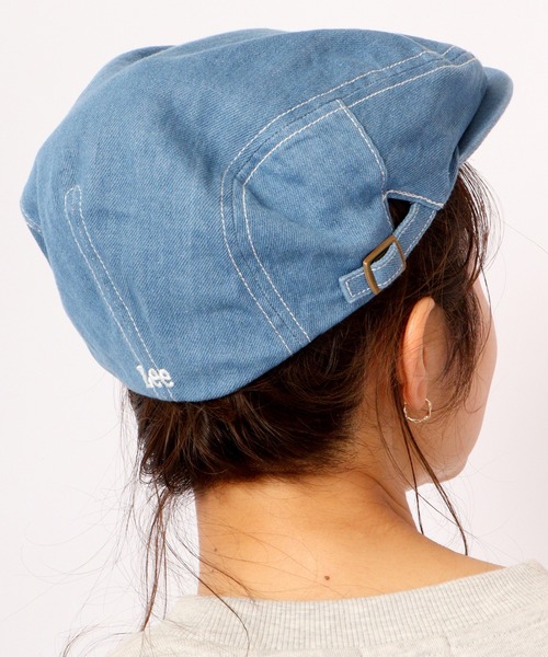 Lee（リー）の「Lee HUNTING DENIM デニム ハンチング（ハンチング/ベレー帽・メンズ・ライトブルー/ネイビー・FREE）」の5枚目の写真