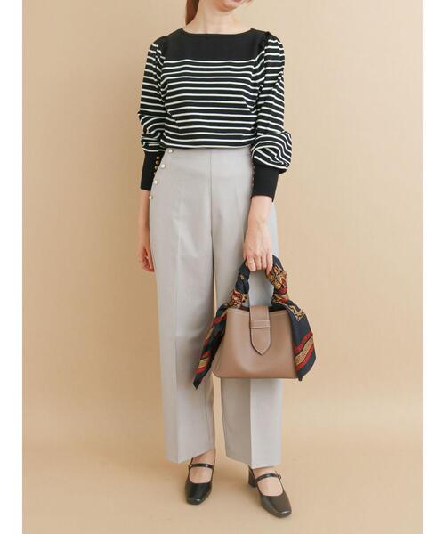 Te chichi（テチチ）の「ペイズリー柄大判スカーフ（ストール/ショール・レディース・ネイビー/グリーン・ﾌﾘ-）」の12枚目の写真