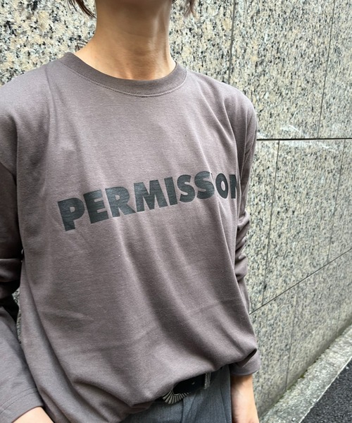 Scrap Book（スクラップブック）の「【Scrap Book】PERM-LONG-LT (XL)（Tシャツ/カットソー・レディース・ブラウン/グリーン系その他・X-LARGE）」の4枚目の写真