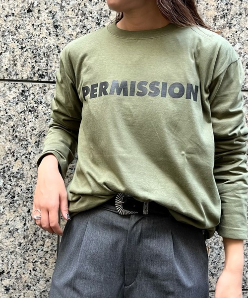Scrap Book（スクラップブック）の「【Scrap Book】PERM-LONG-LT (XL)（Tシャツ/カットソー・レディース・ブラウン/グリーン系その他・X-LARGE）」の7枚目の写真