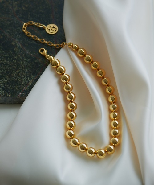 【Whim Gazette】　NY発　BEN AMUN　ボールネックレス Whim Gazette（ウィムガゼット）の「【ben-amun】ボールネックレス