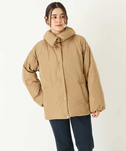 a.v.v（アーヴェヴェ）の「【3WAY】ビッグカラーステッチレスミディ