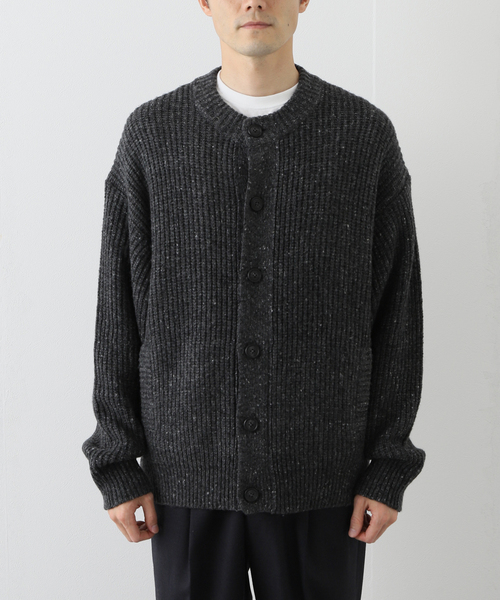 クレプスキュール crepuscule カーディガン 長袖 ブラック1 クレプスキュール crepuscule カーディガン 長袖 ブラック1