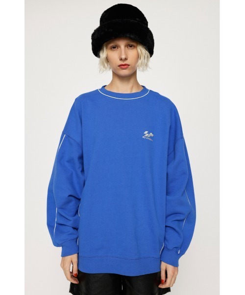 SLY（スライ）の「PIPING LINE SW パイピング ライン スウェット