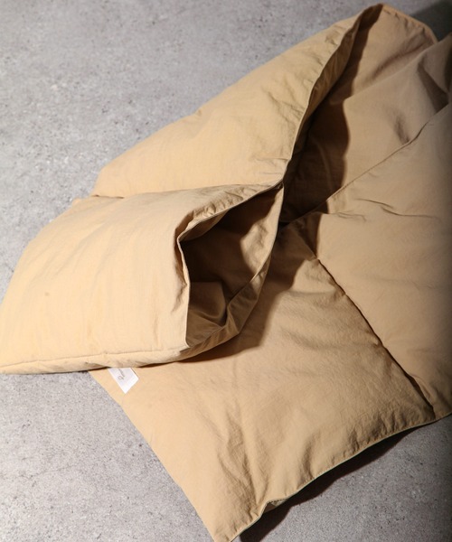 NILWAY（ニルウェイ）の「中綿ボリュームナイロンマフラー（マフラー・メンズ・ブラック/ベージュ/カーキ・FREE）」の5枚目の写真