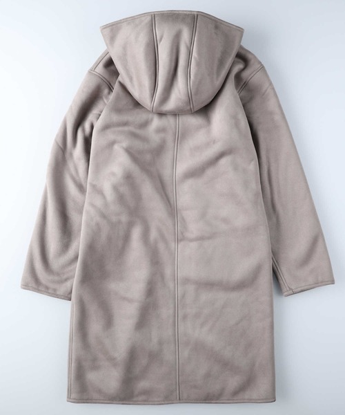 HONEYSUCKLE ROSE（ハニーサックルローズ）の「HONEYSUCKLE ROSE(ハニーサックルローズ)【レディース】フェイクムートンフードコート（その他アウター・レディース・グレー/ブラウン・L/M）」の10枚目の写真