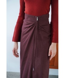 CLANE（クラネ）の「CLANE/クラネ/DROP FLOWER PLEATS LAYERED SKIRT 