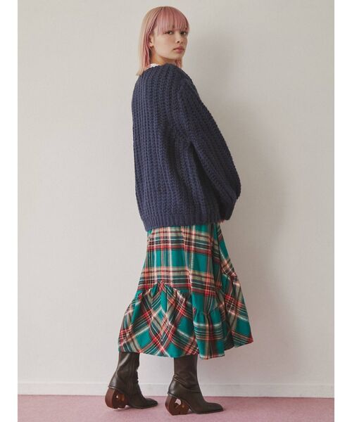 merry jenny(メリージェニー)の「チェックフリルフレアスカート(スカート・レディース・レッド/グリーン・FREE)」の19枚目の写真