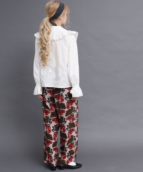 peu pres(プープレ)の「●ミニトマトプリント パンツ(その他パンツ・レディース・レッド/イエロー・FREE)」の7枚目の写真