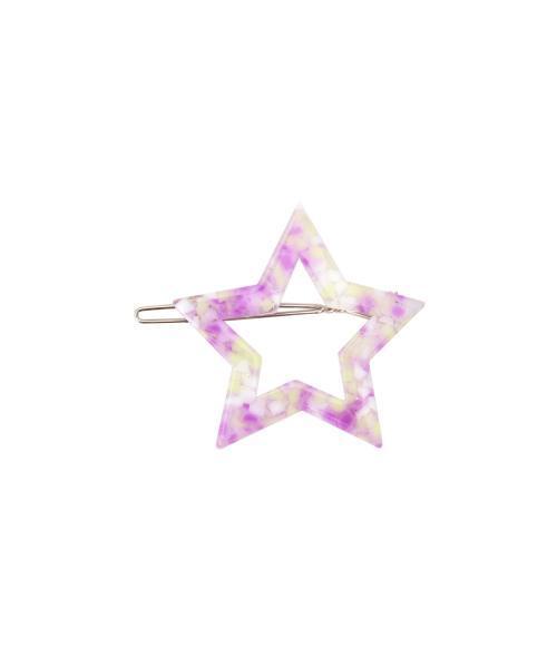 BEAMS BOY（ビームスボーイ）の「BEAMS BOY / スター ヘアピン（その他ヘアアクセサリー・レディース・オレンジ/イエロー/パープル・ONE SIZE）」の5枚目の写真