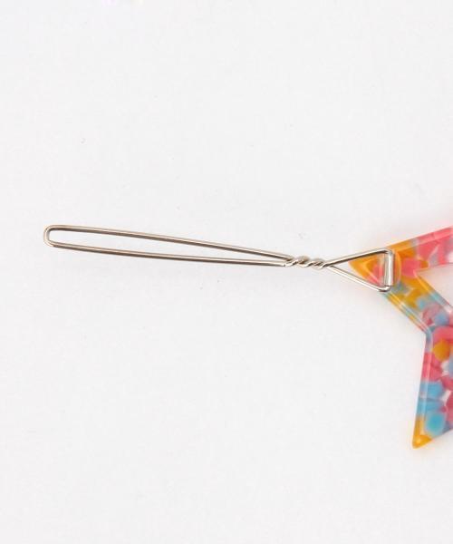BEAMS BOY（ビームスボーイ）の「BEAMS BOY / スター ヘアピン（その他ヘアアクセサリー・レディース・オレンジ/イエロー/パープル・ONE SIZE）」の15枚目の写真