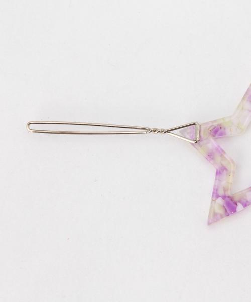 BEAMS BOY（ビームスボーイ）の「BEAMS BOY / スター ヘアピン（その他ヘアアクセサリー・レディース・オレンジ/イエロー/パープル・ONE SIZE）」の9枚目の写真