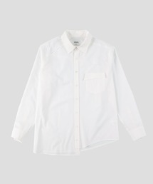 【sulvam / サルバム】Slash stand collar shirts / スラッシュスタンドカラーシャツ