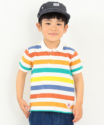 B:MING by BEAMS | ビーミング by ビームス / マルチボーダー カノコポロ(ポロシャツ)