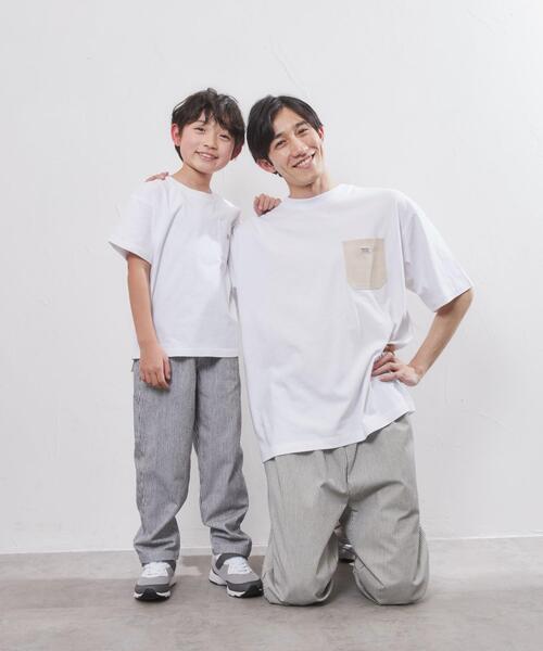 coen（コーエン）の「ペインターパンツ（ヒッコリー）（チノパンツ・キッズ・その他1・100/110/120/130/140/150）」の4枚目の写真