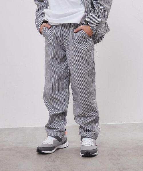 coen（コーエン）の「ペインターパンツ（ヒッコリー）（チノパンツ・キッズ・その他1・100/110/120/130/140/150）」の6枚目の写真